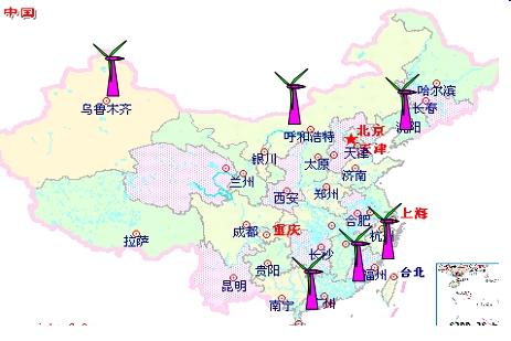 东南沿海及其岛屿风能资源区